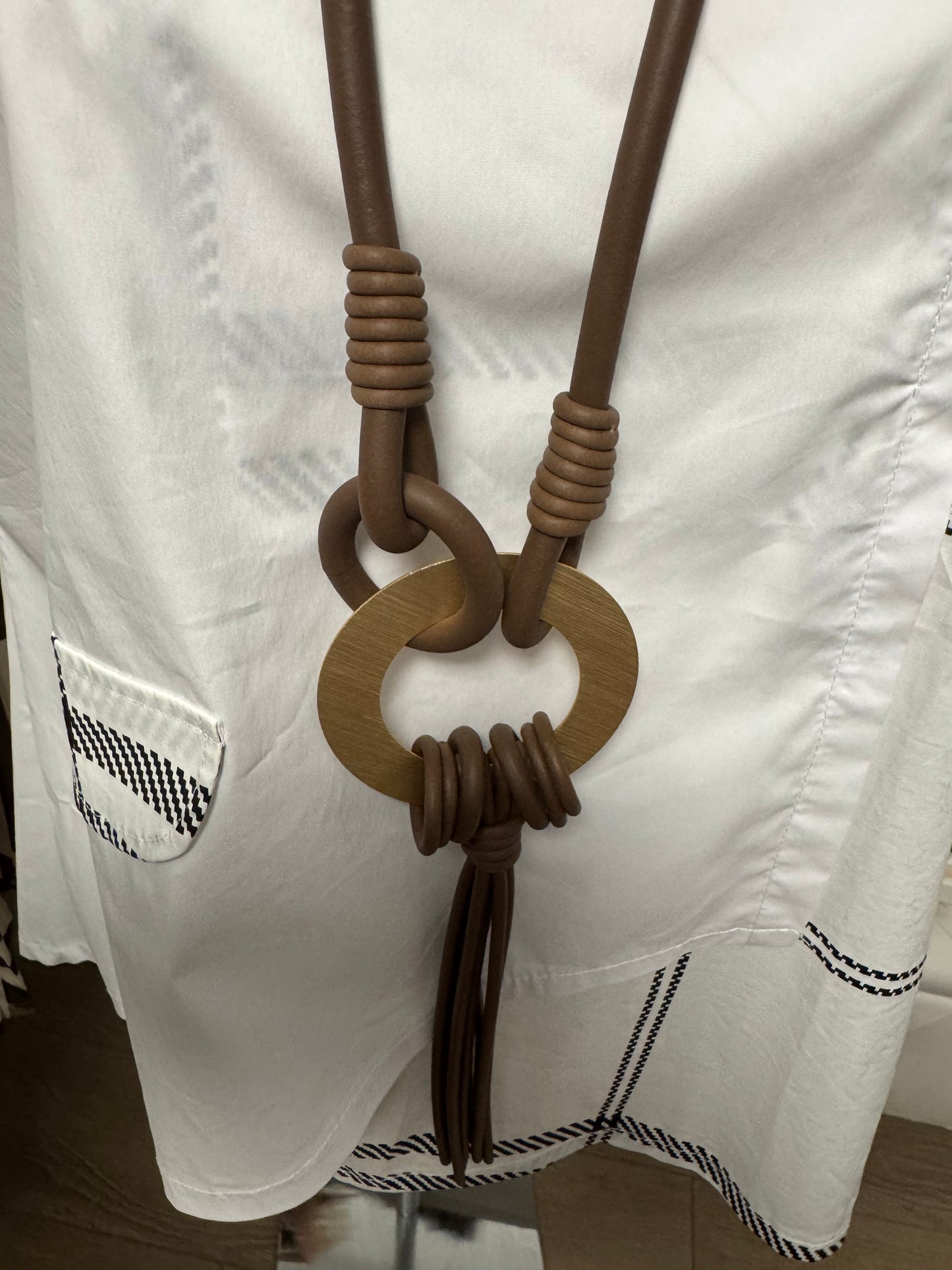 Collana caucciù mod.4