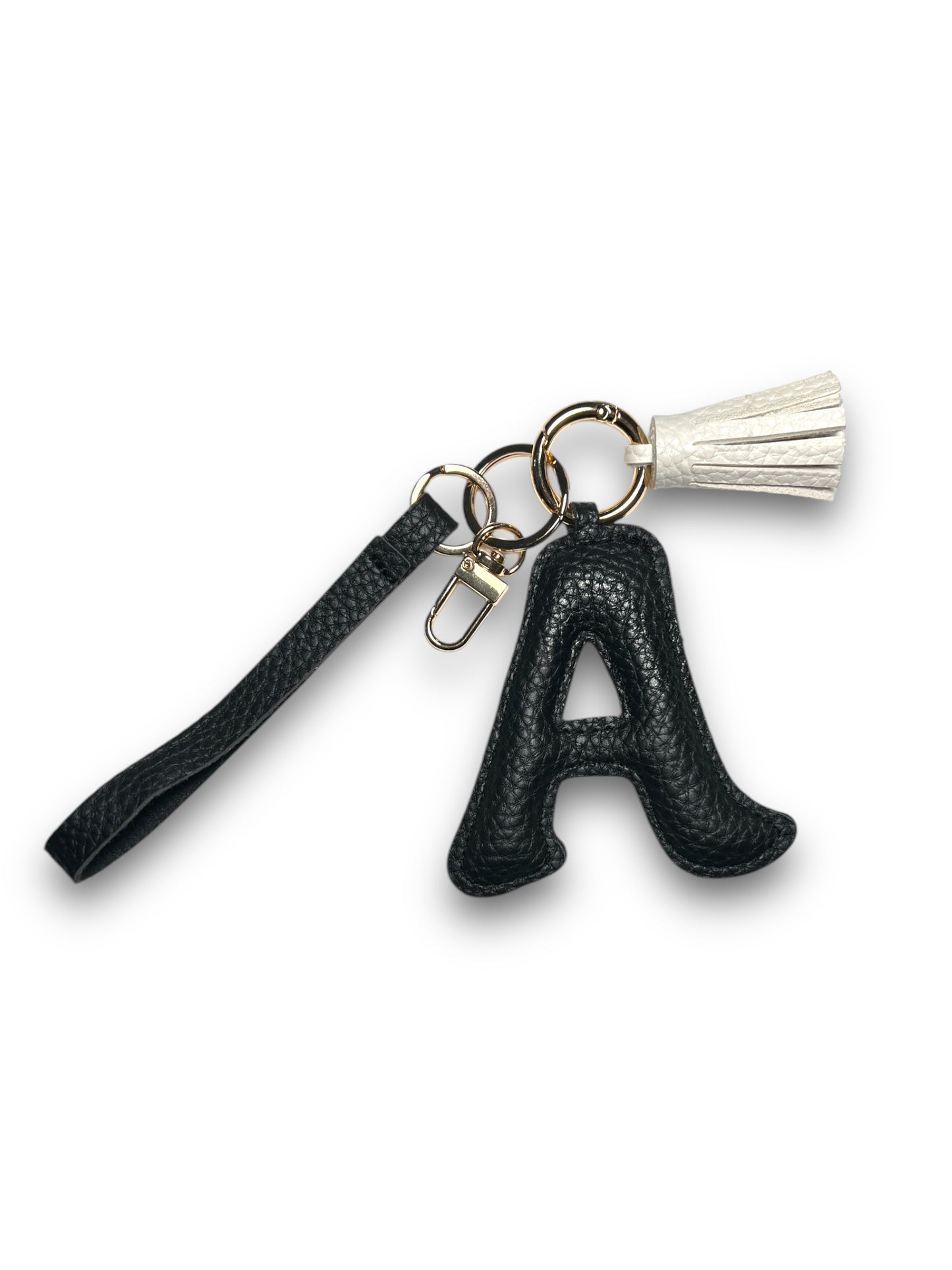 Letter "A" Charm with Tassel