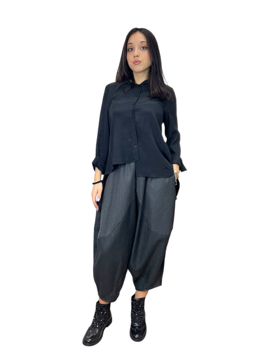 Wendy Trendy camicia lunga in cotone