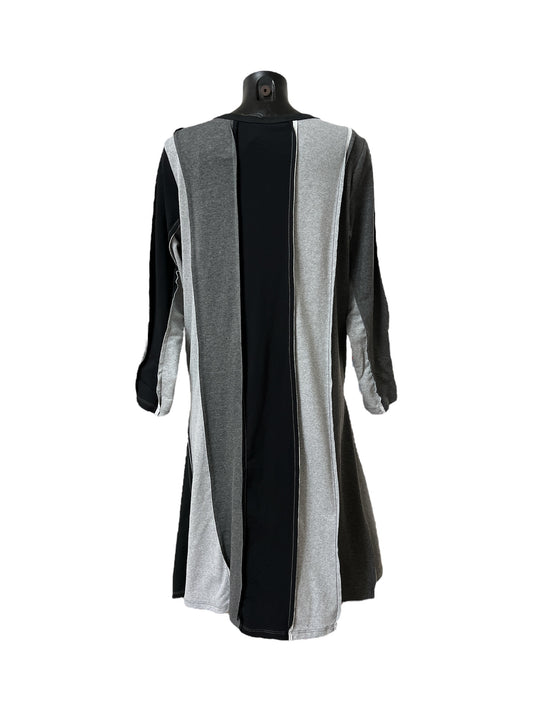 Wendy Trendy Striped Patch Dress