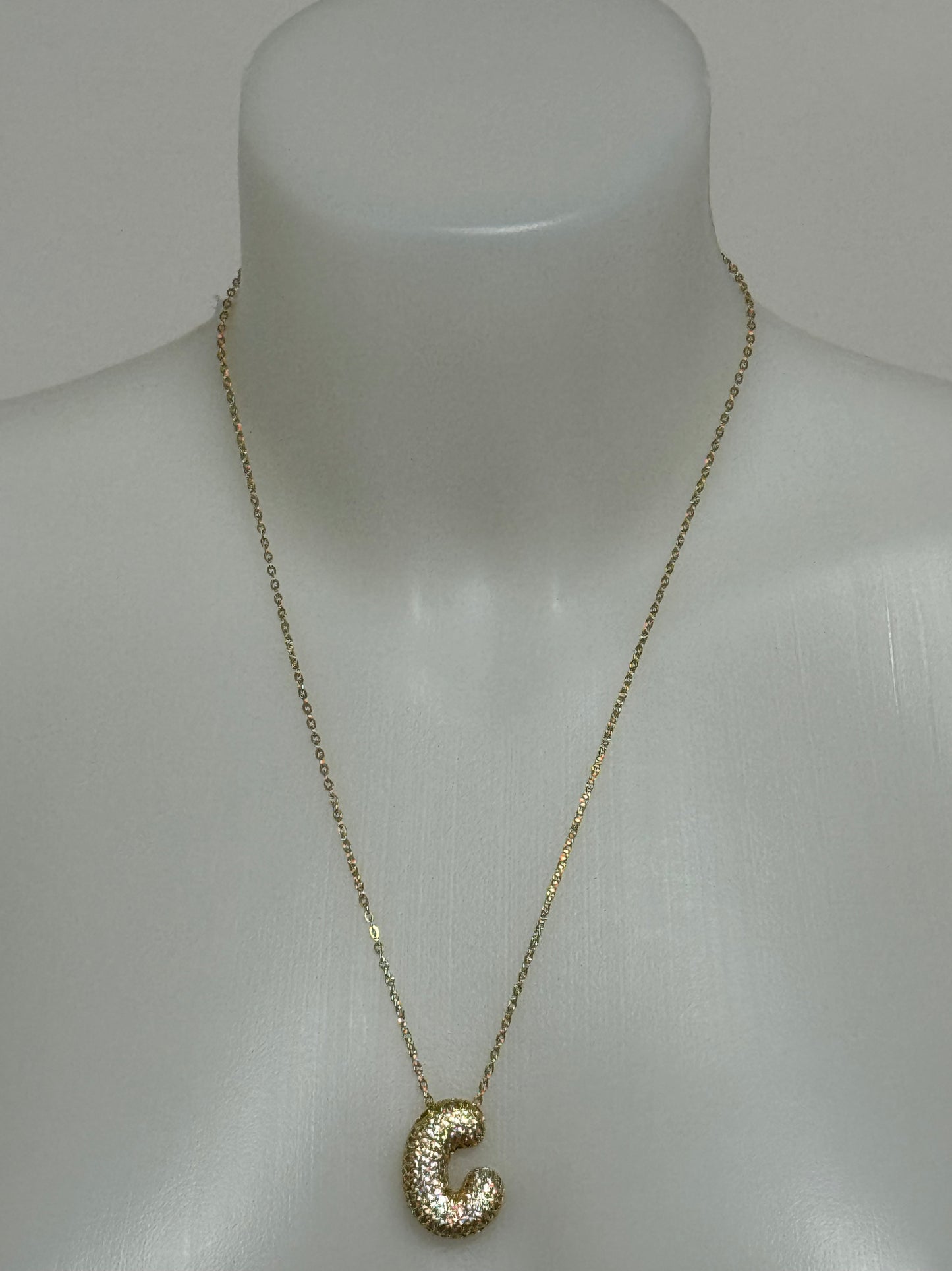 Collana con iniziale