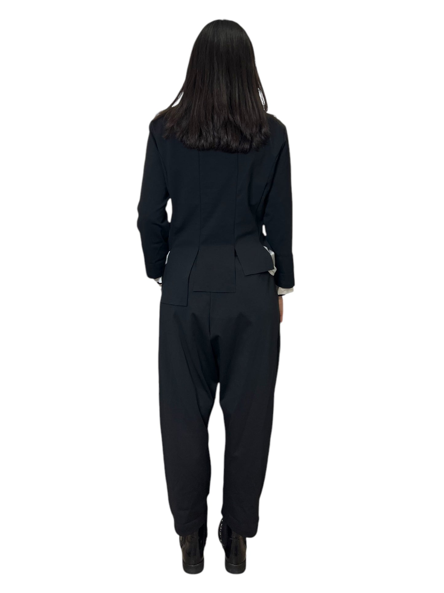 Sun Sun pantaloni a cavallo basso con bottoni obliqui