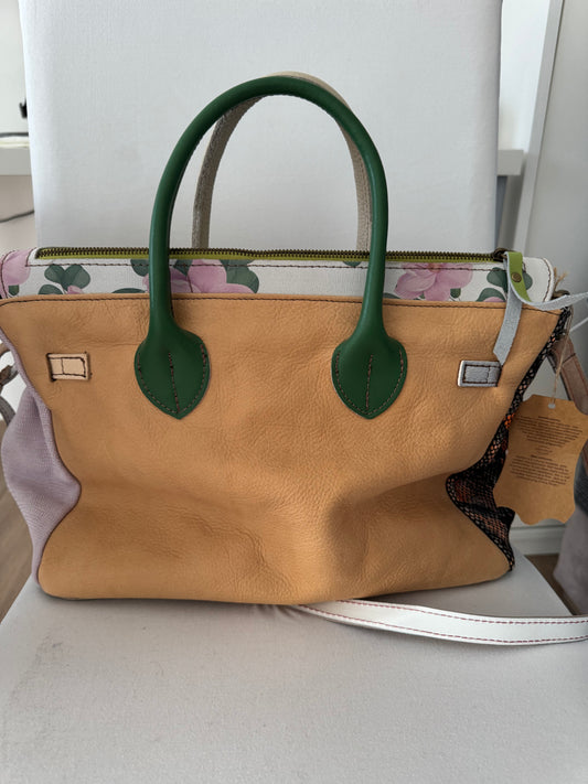 Borsa stile Hermès pelle