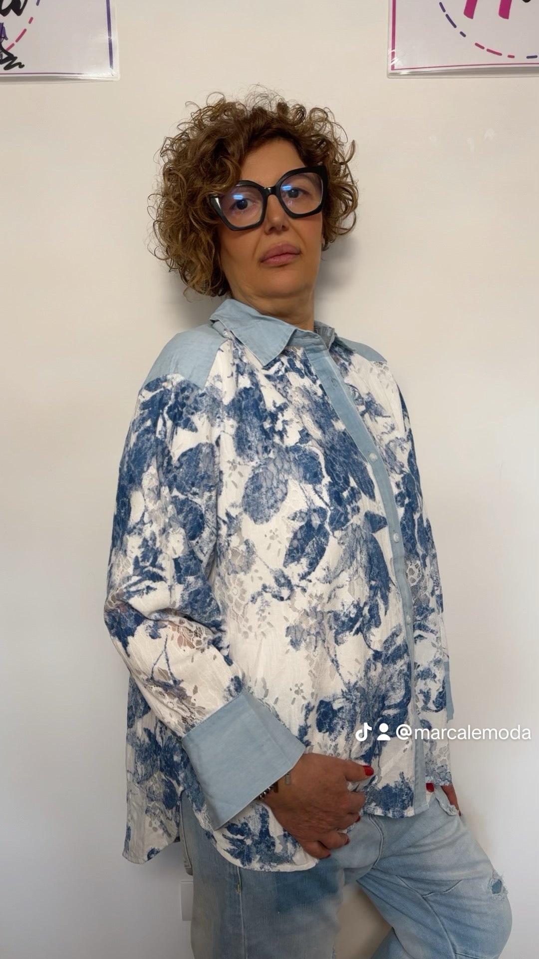 Camicia SexyFlowerPizzo