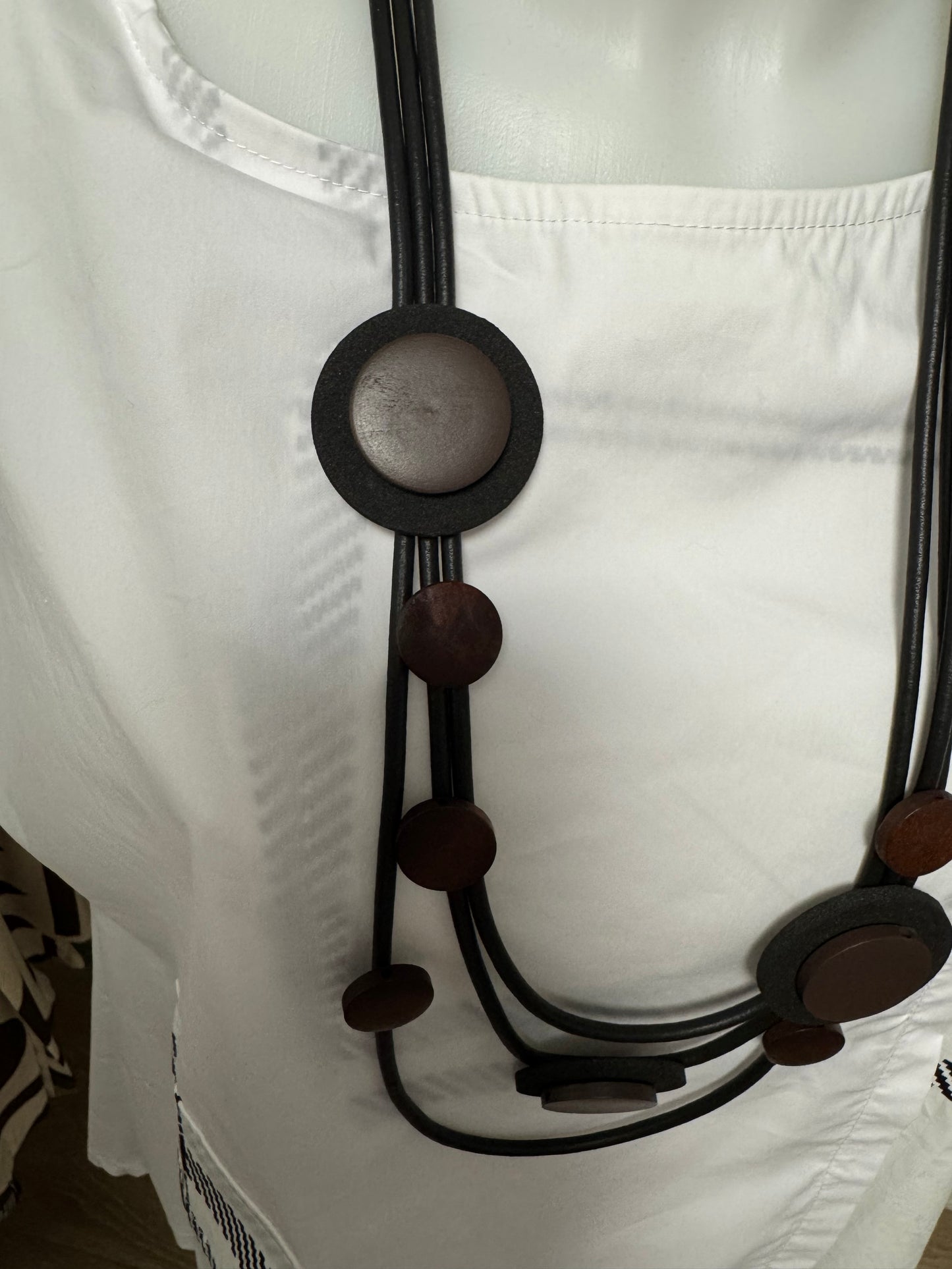 Collana caucciù mod.3