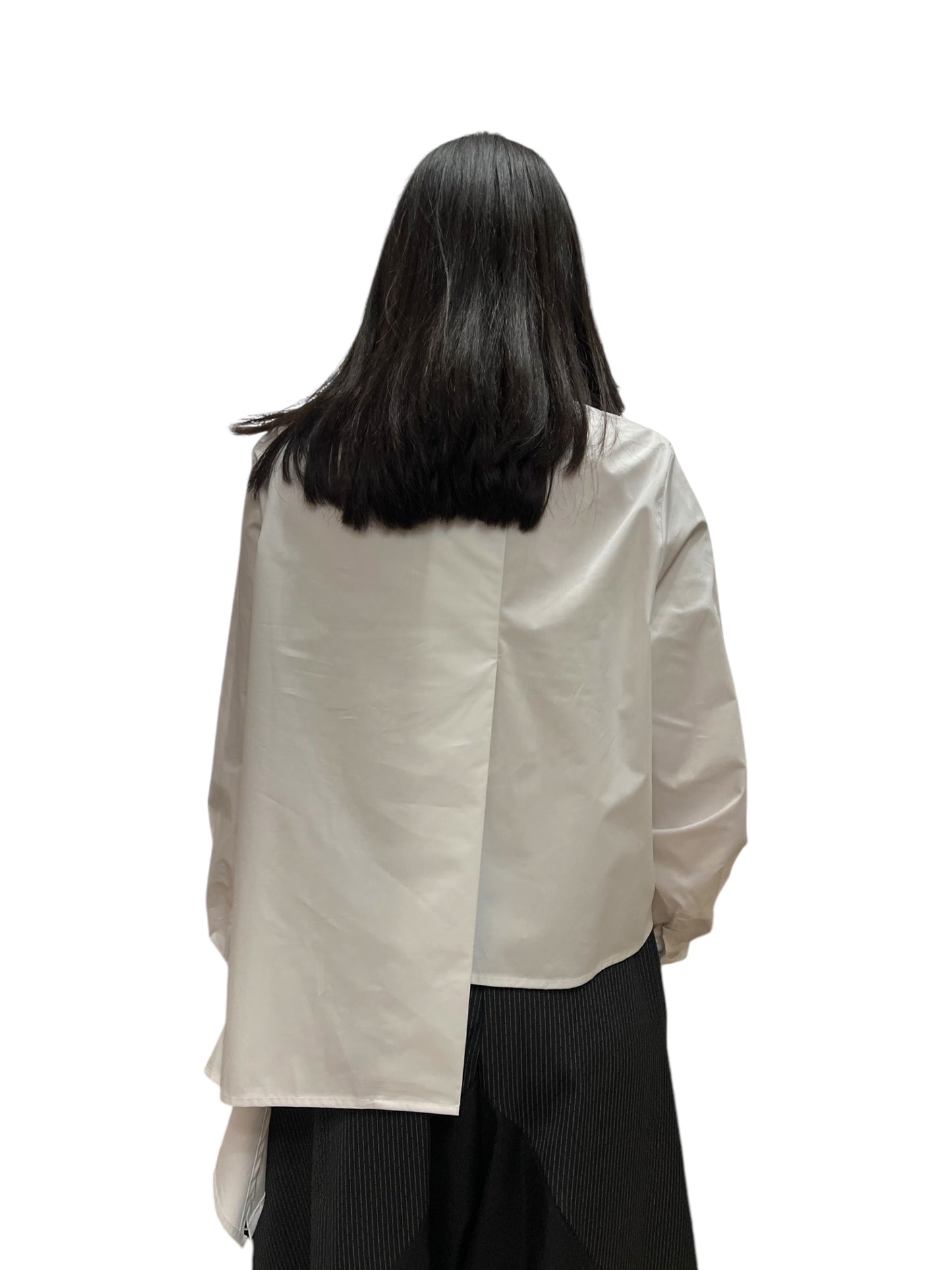 Wendy Trendy camicia ripiegata con zip laterale