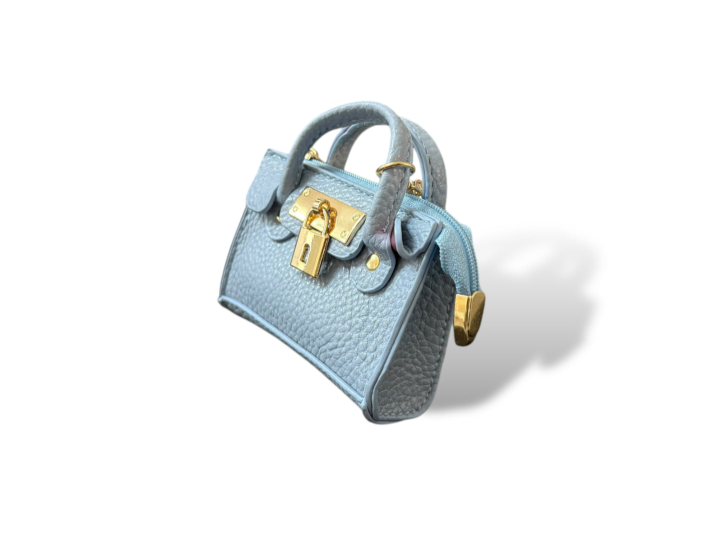 Charm a forma di borsetta con lucchetto