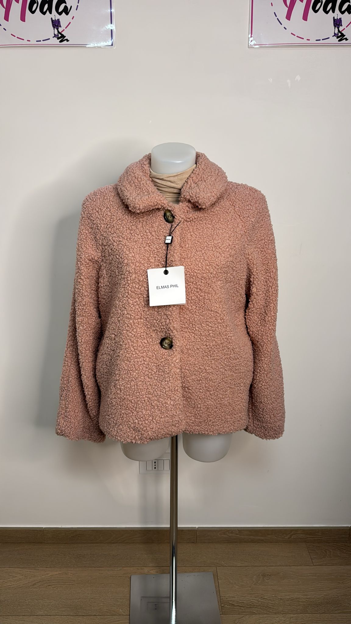 Giacca in tessuto boucle’