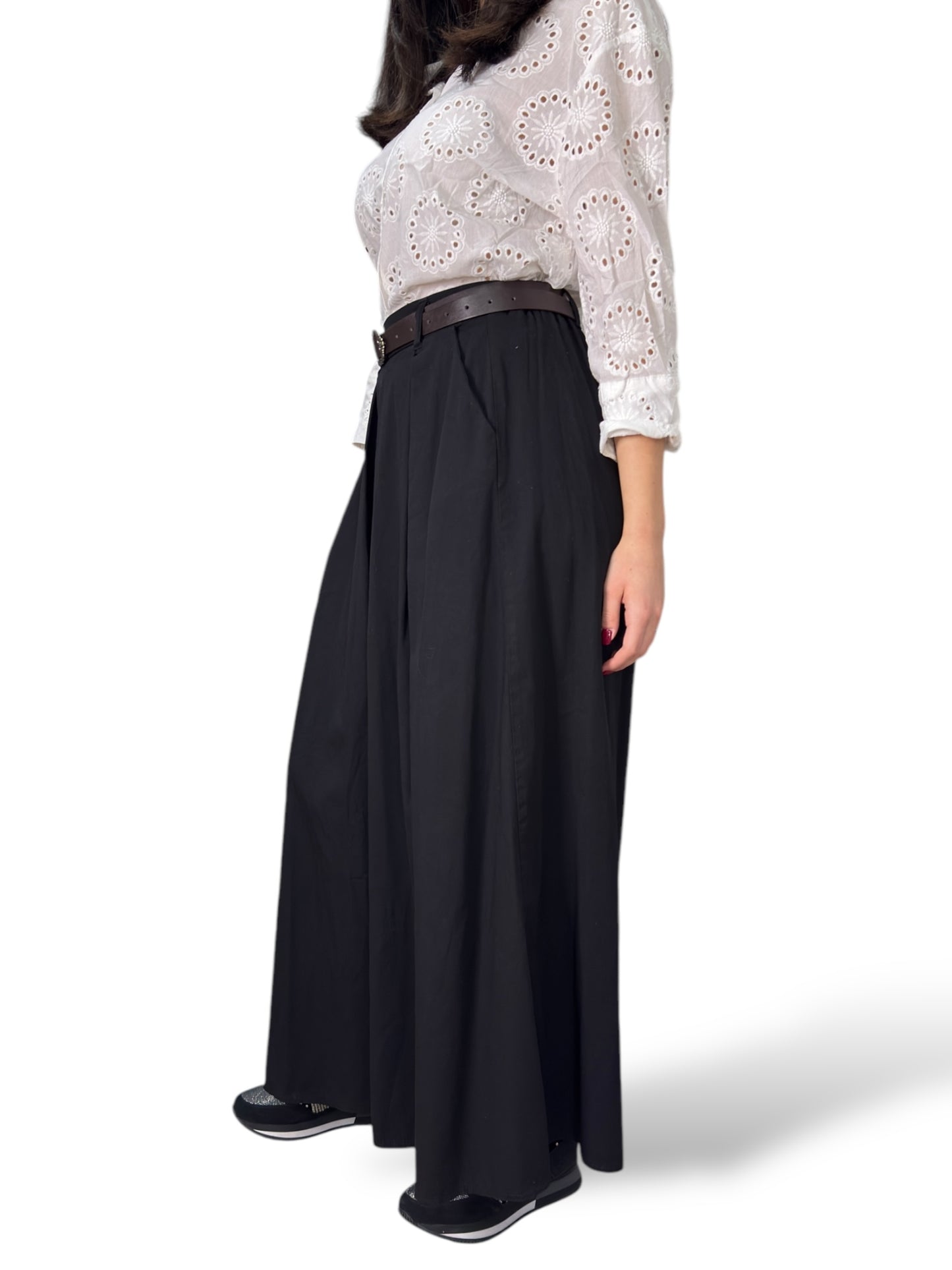 Pantagonna wide fit con cintura