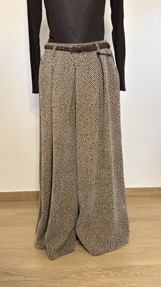 Panta gonna in velluto a coste