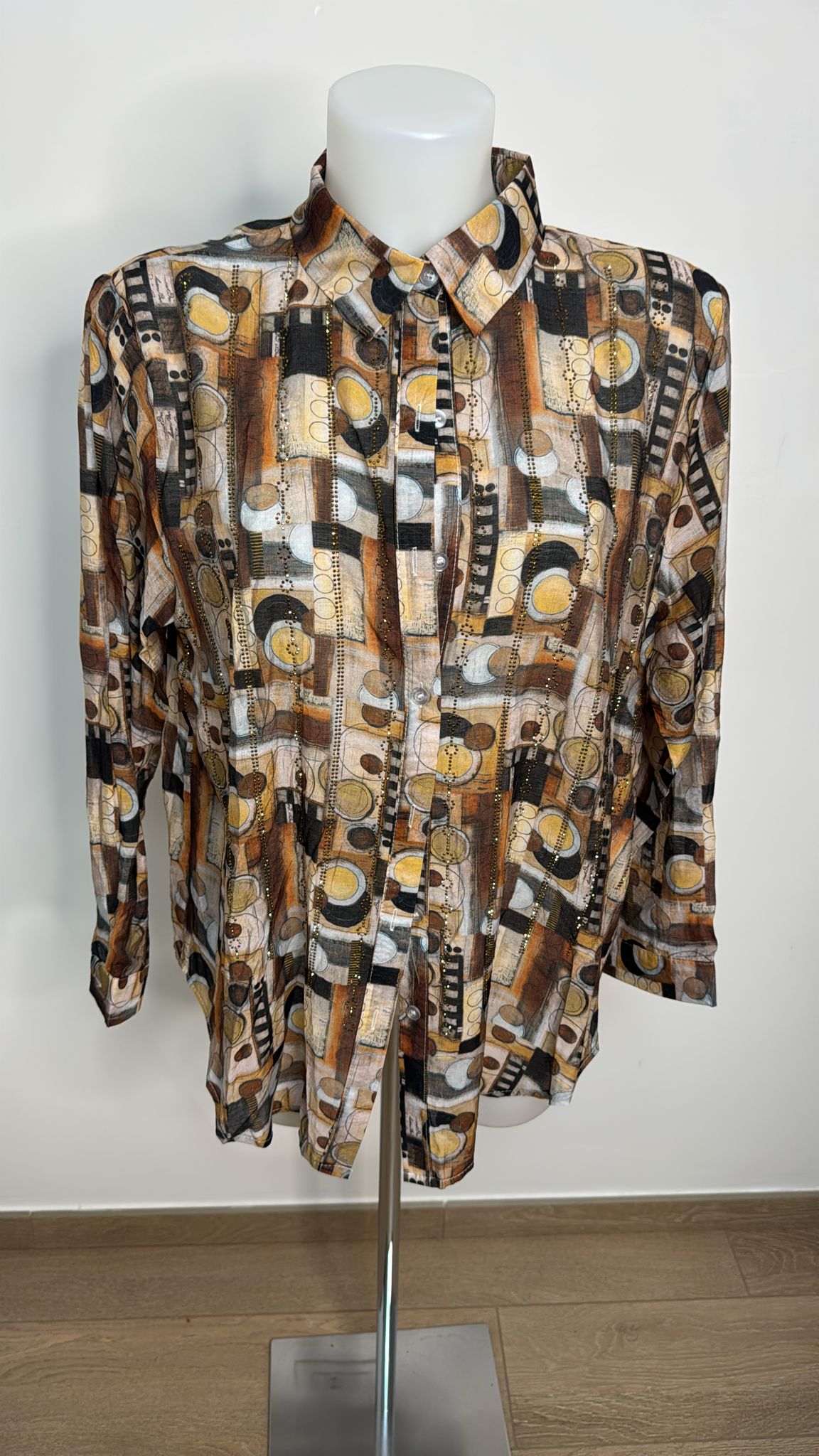 Camicia Vic fantasy strass