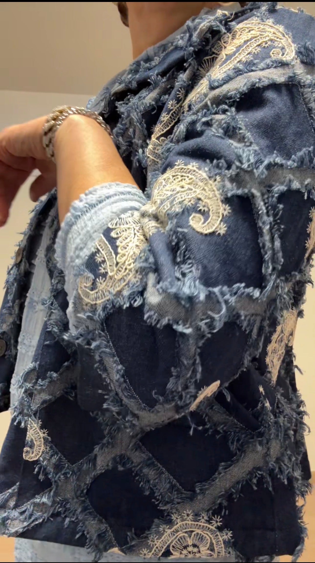 Giacchetto JeansScacco