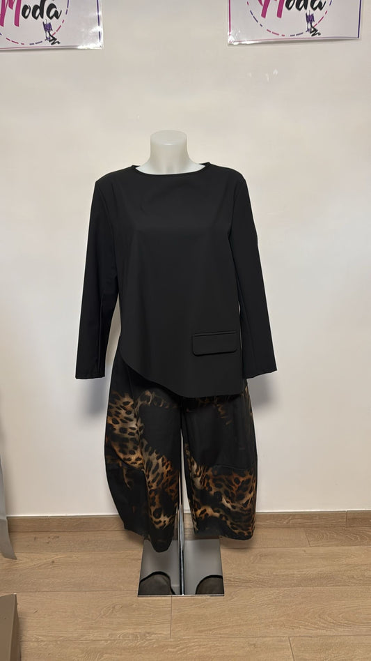 Wendy Trendy pantaloni animalier