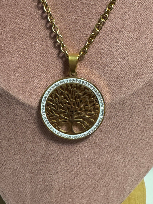 Collana ciondolo albero vita