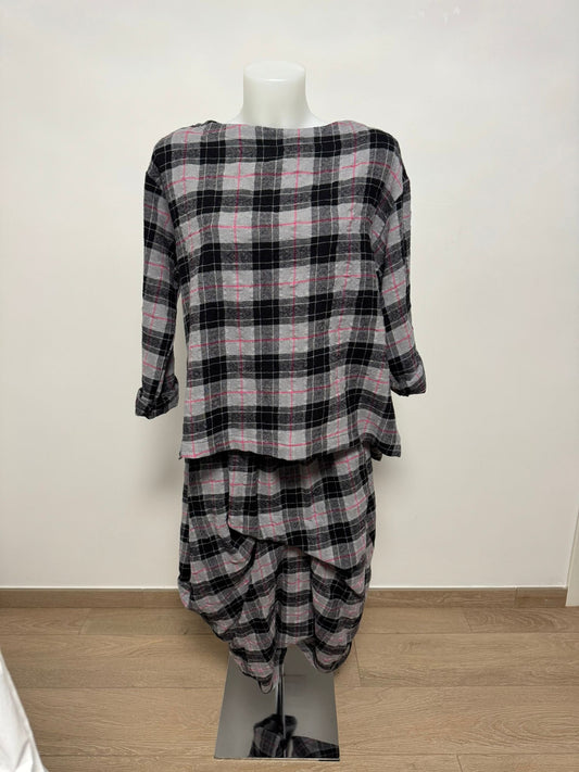 Wendy Trendy coordinato tartan