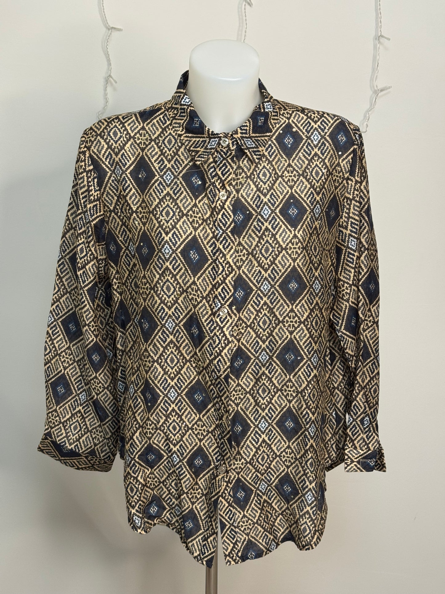 Camicia Vic fantasy diamante