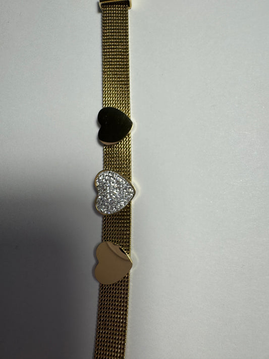 Bracciale cinturino cuore
