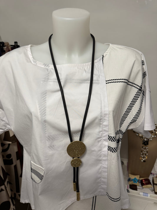 Collana caucciù mod.6