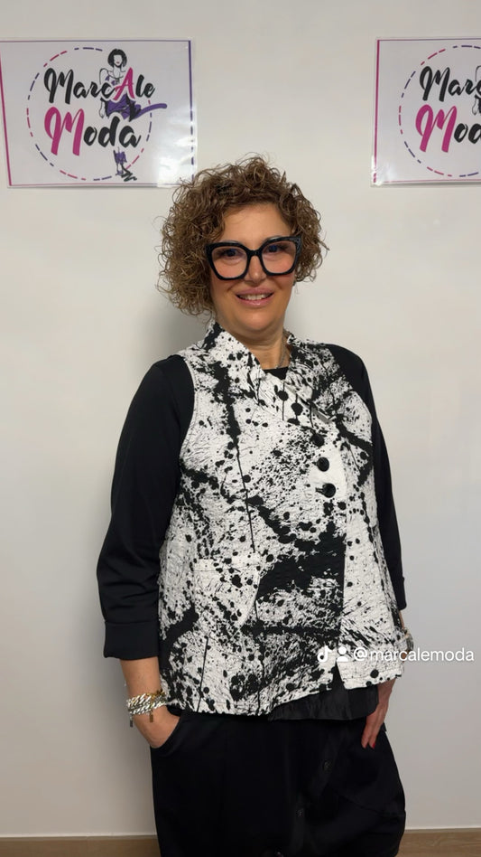 Gilet WendyBkack&White