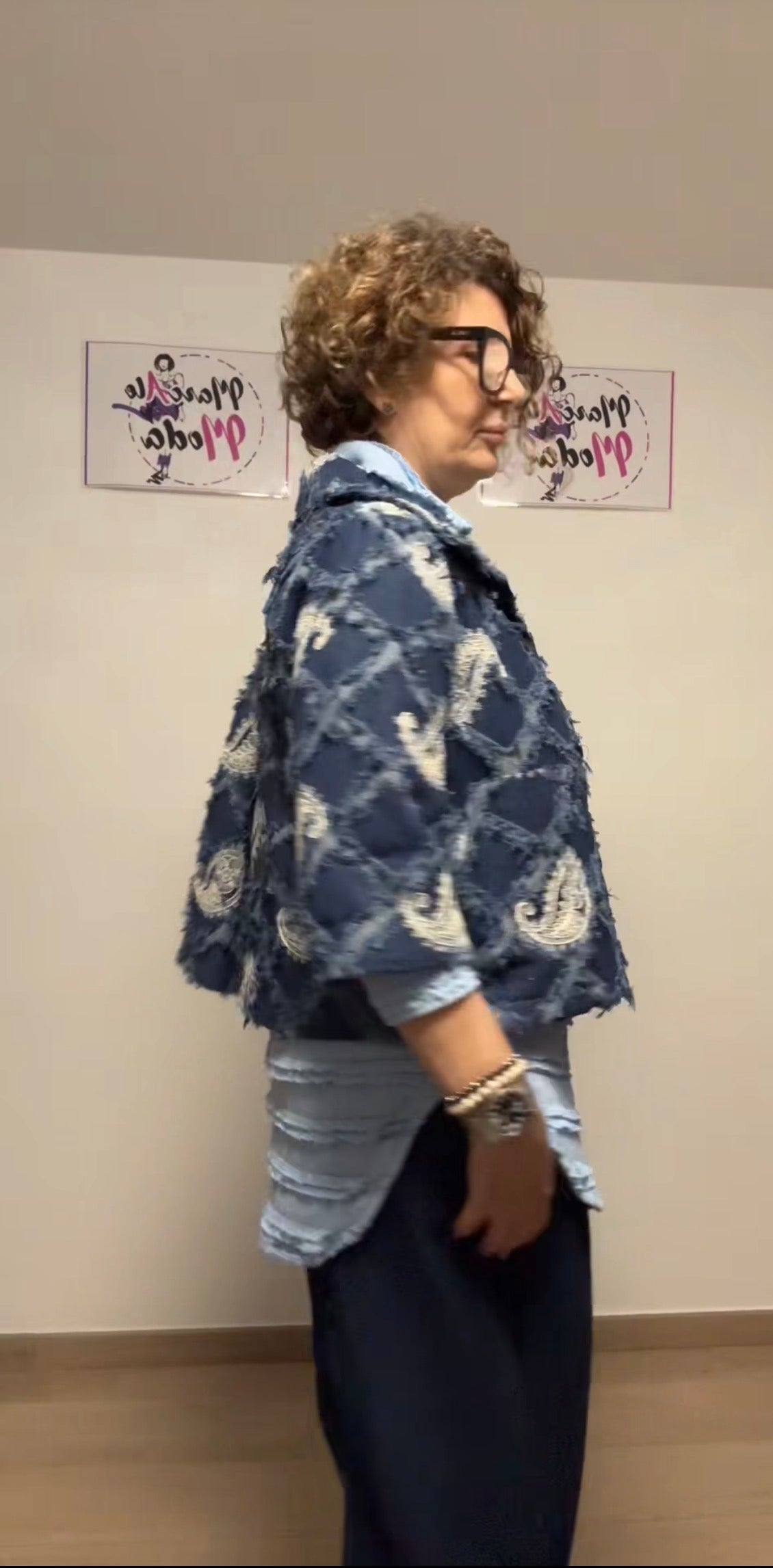 Giacchetto JeansScacco