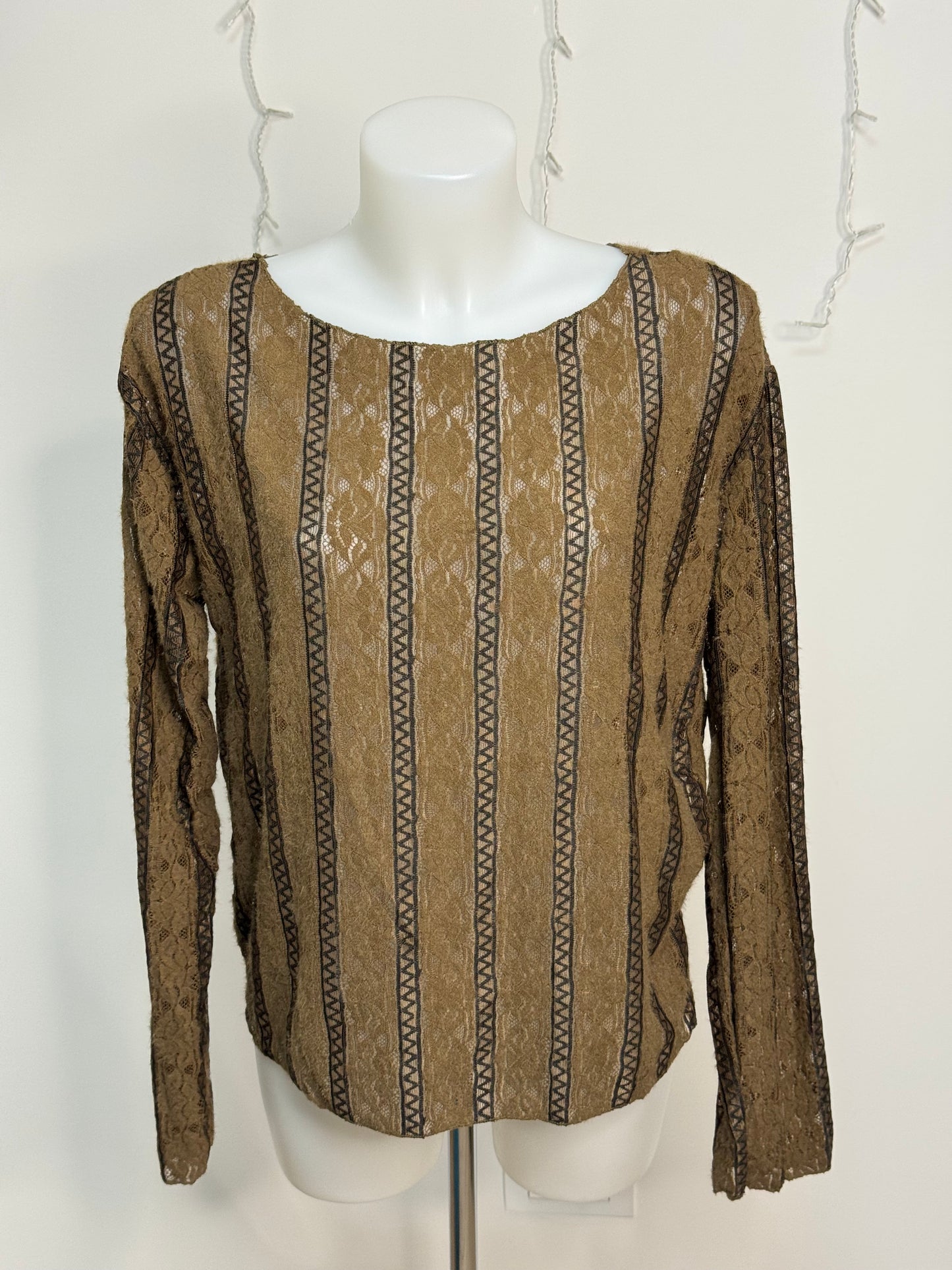 Maglia Vicbee lana e pizzo