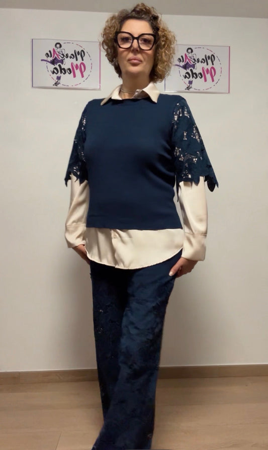 Coordinato PizzoMacrame