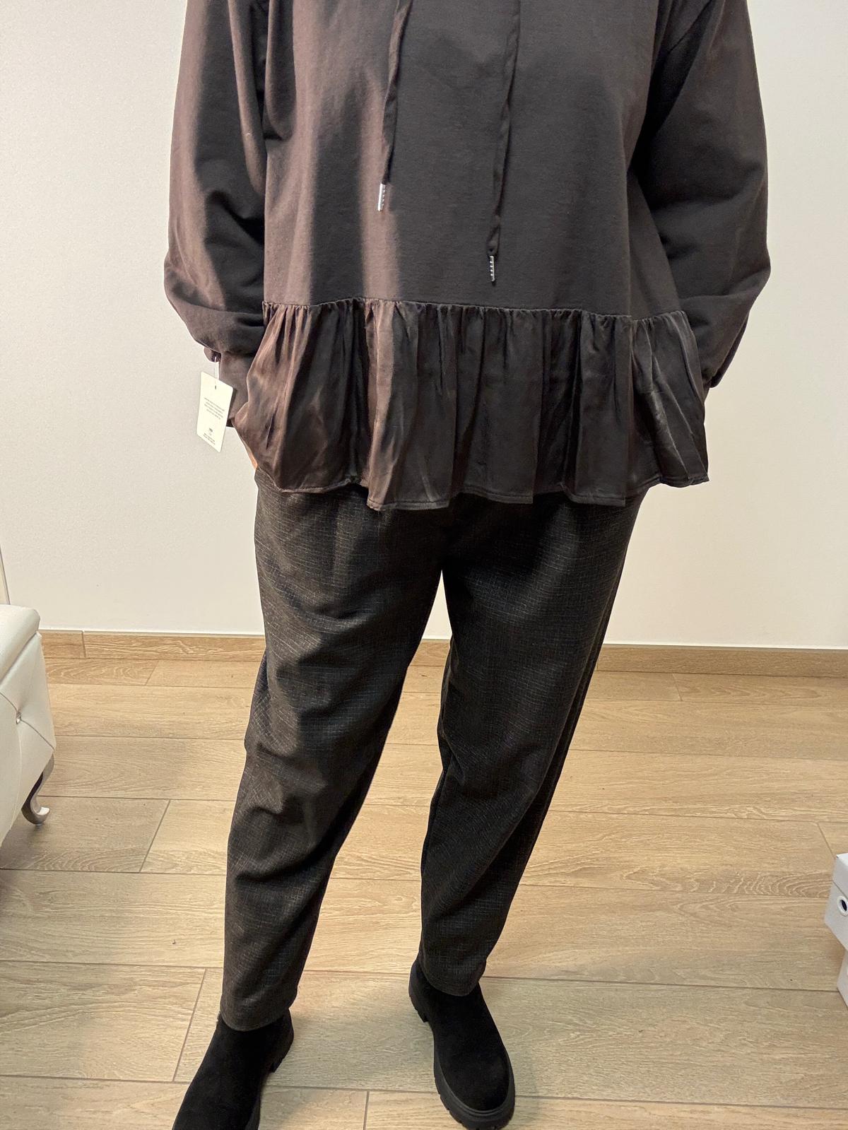 Pantaloni tartan tapered fit