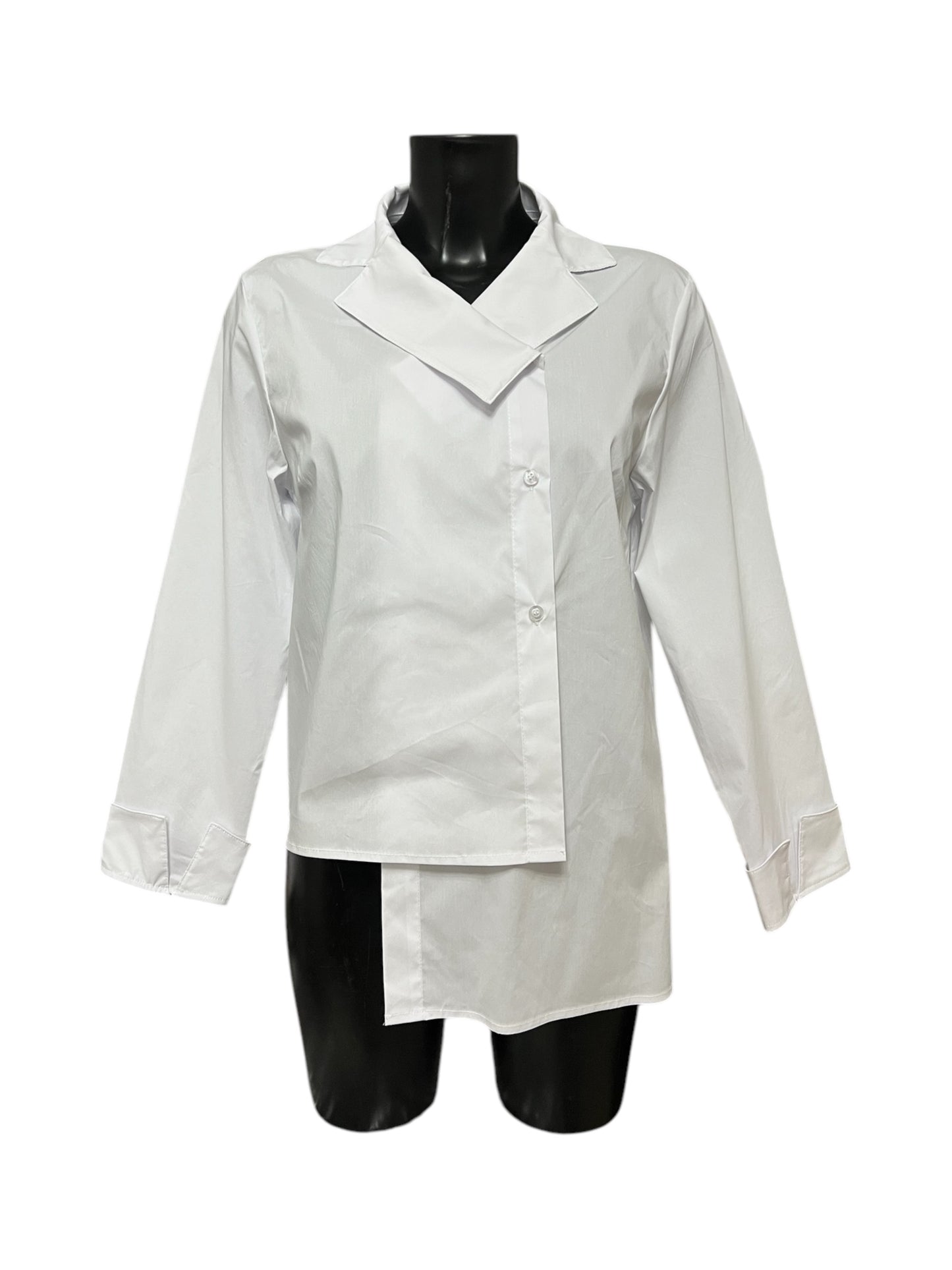 Sun Sun camicia con pannelli asimmetrici