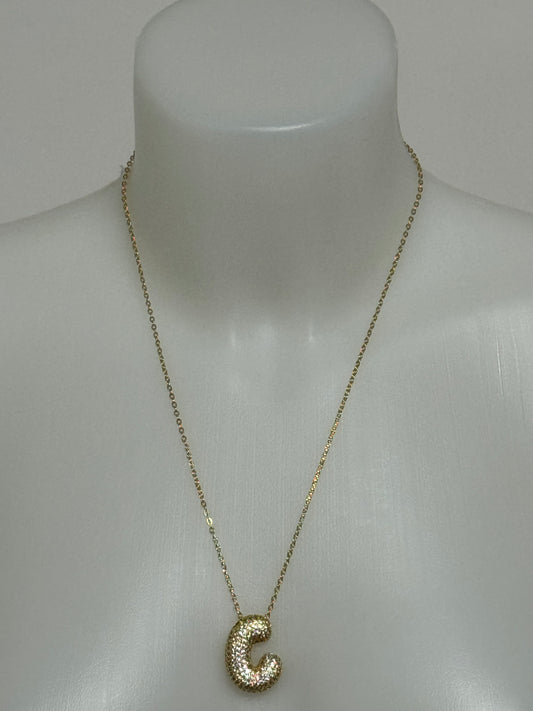 Collana con iniziale