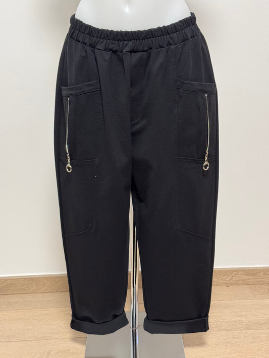 Pantalone tasche zip 158C