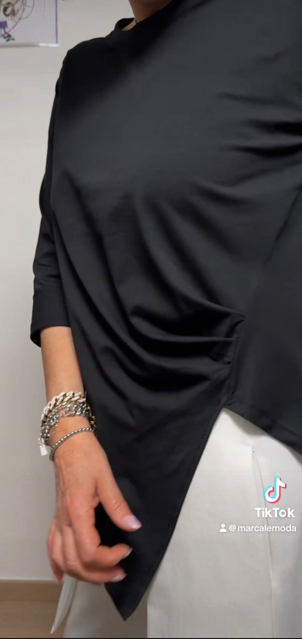 Blusa linea 158Drappeggio