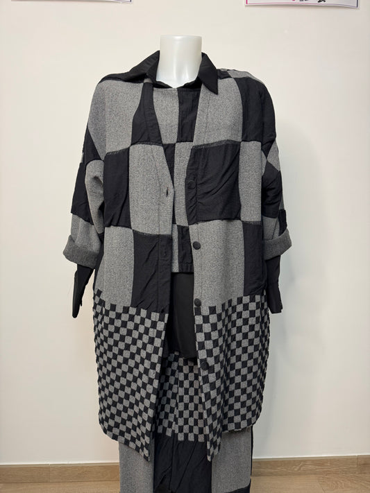 Coordinato tris Sun Sun scacco