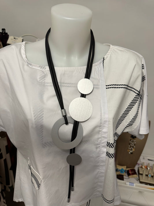 Collana caucciù mod. 1