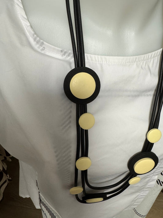 Collana caucciù mod.3