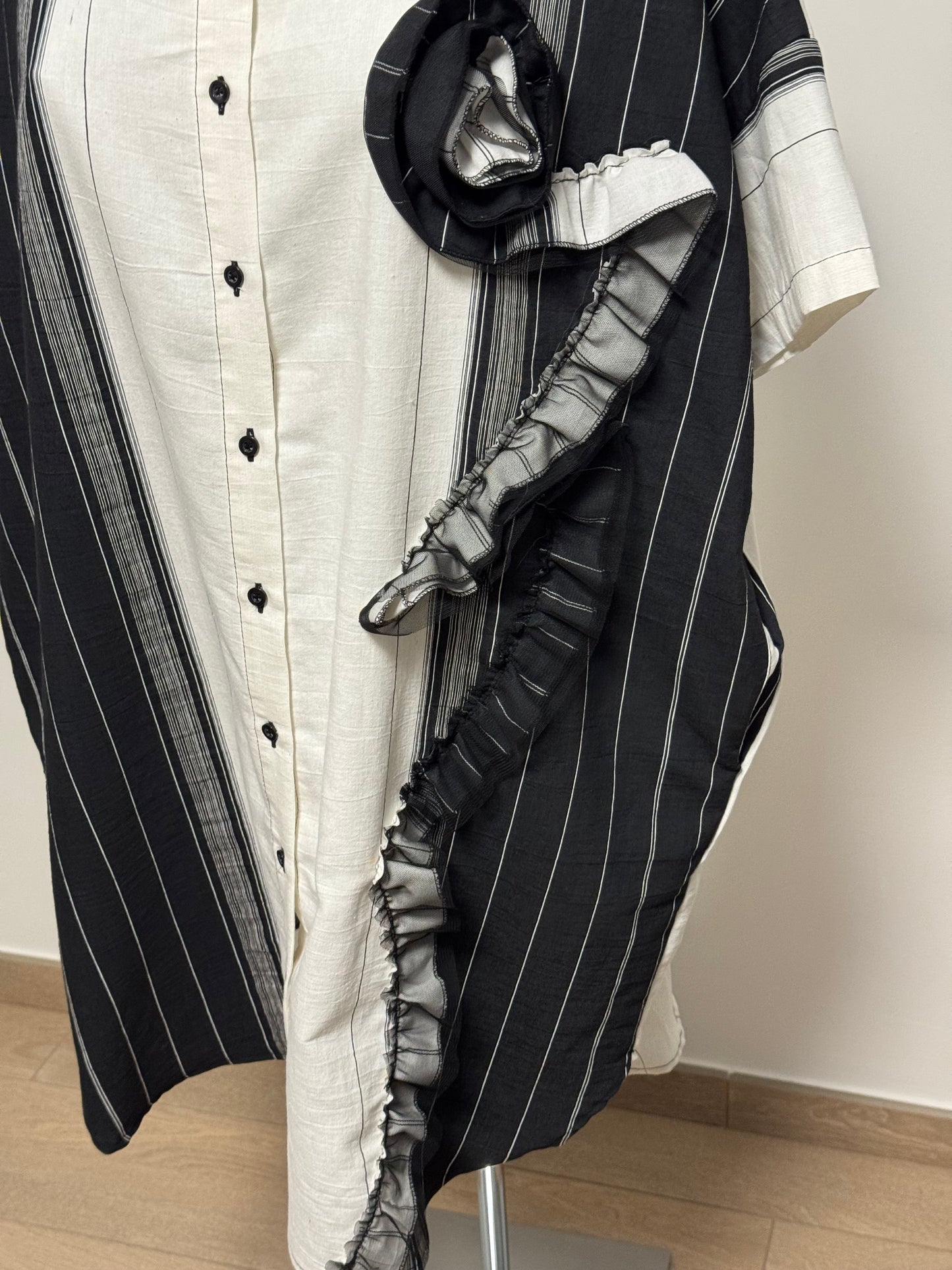 Spolverino/Vestito WendyBlack&White