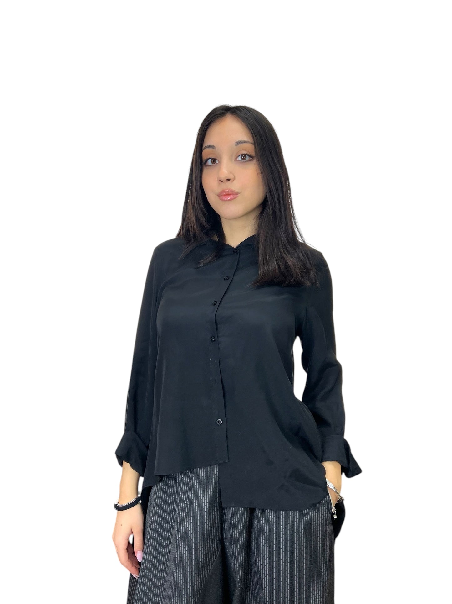 Wendy Trendy camicia lunga in cotone