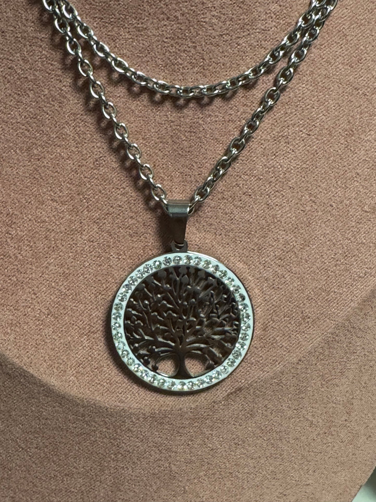 Collana ciondolo albero vita