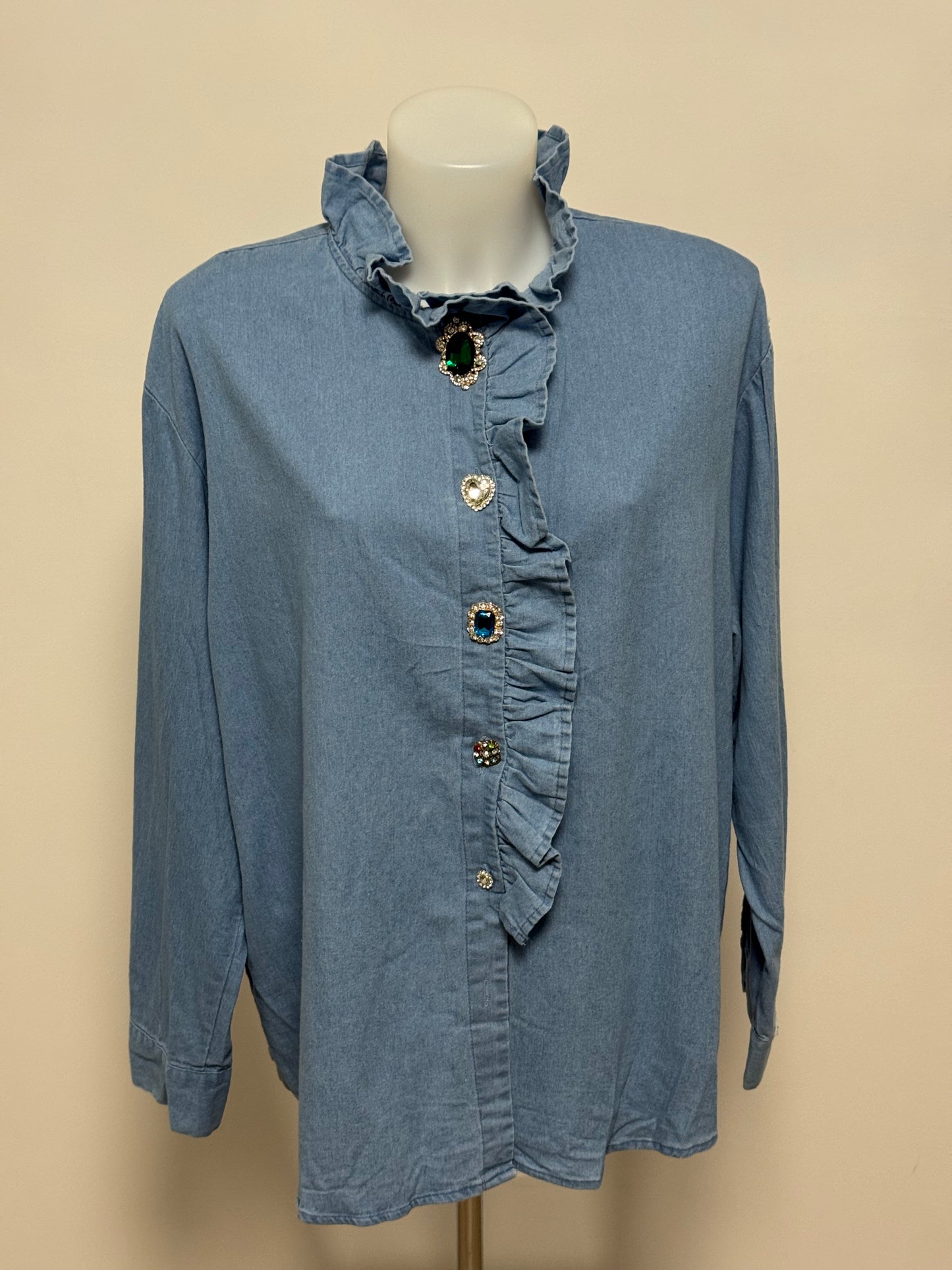 Camicia VicChambray Rouge