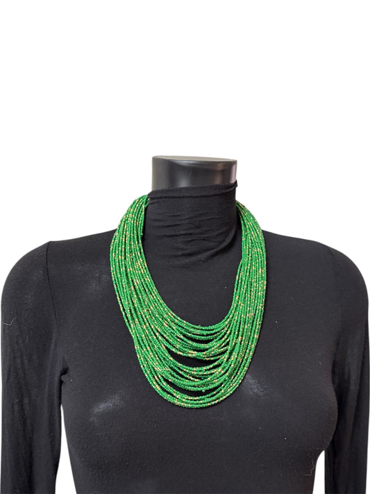 Collana multi filo a perline
