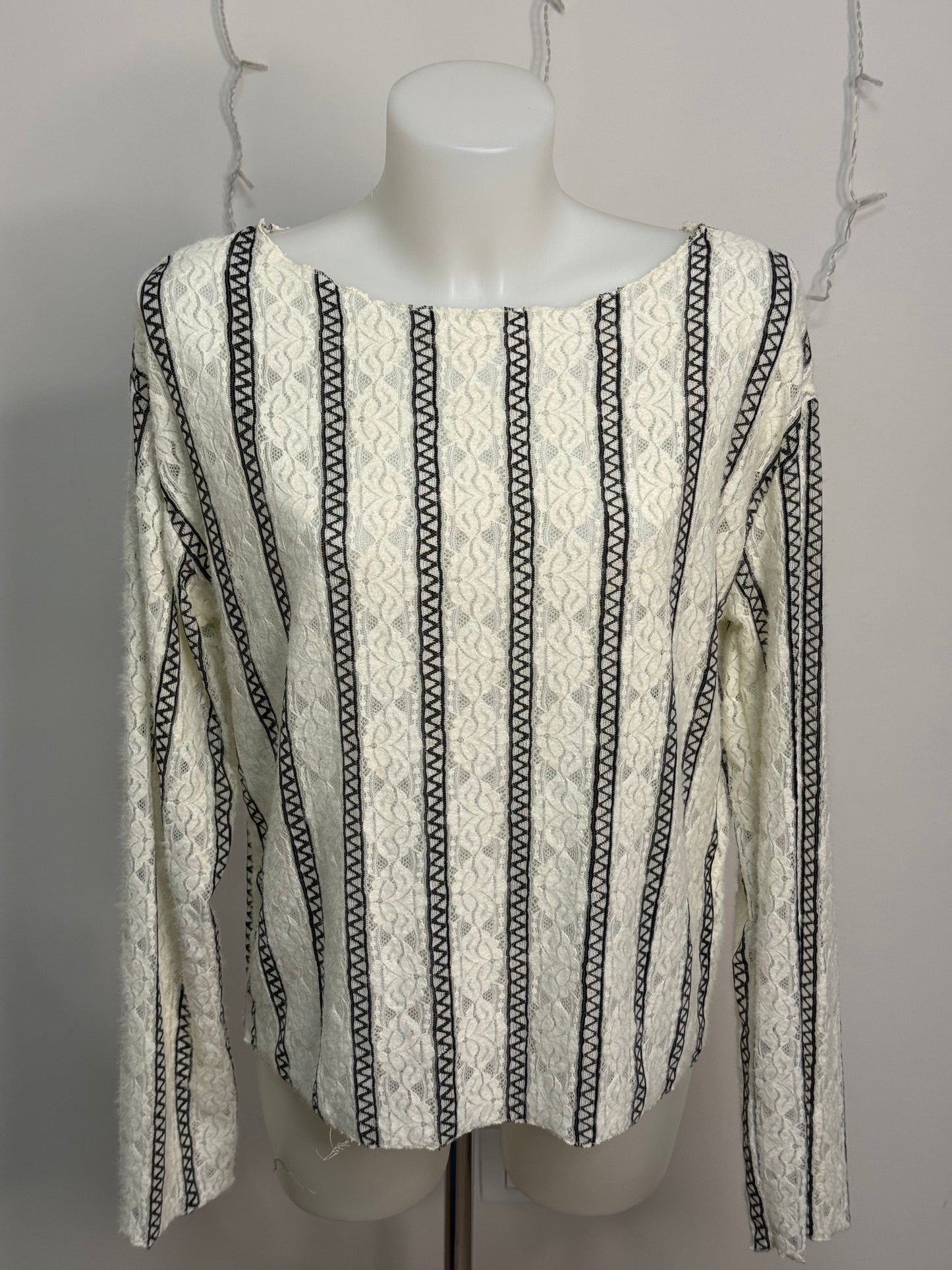 Maglia Vicbee lana e pizzo