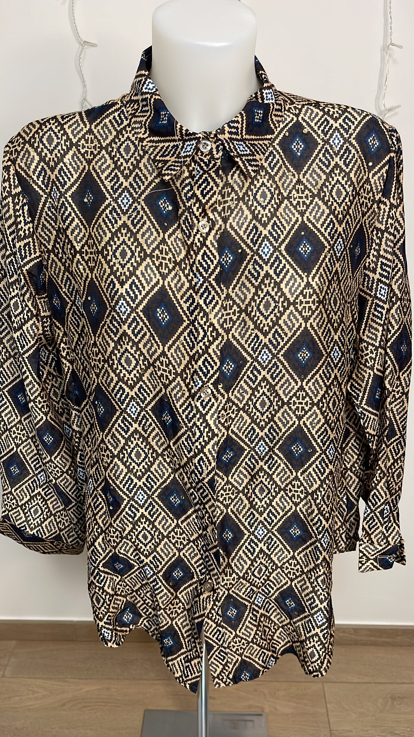 Camicia Vic fantasy diamante