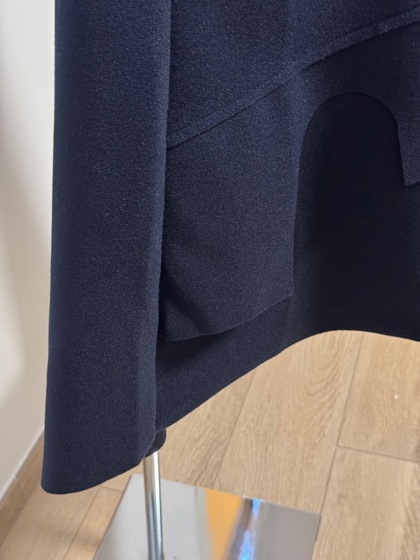 Maxi smanicato 158C in panno