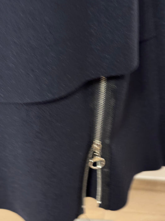 Maxi smanicato 158C in panno