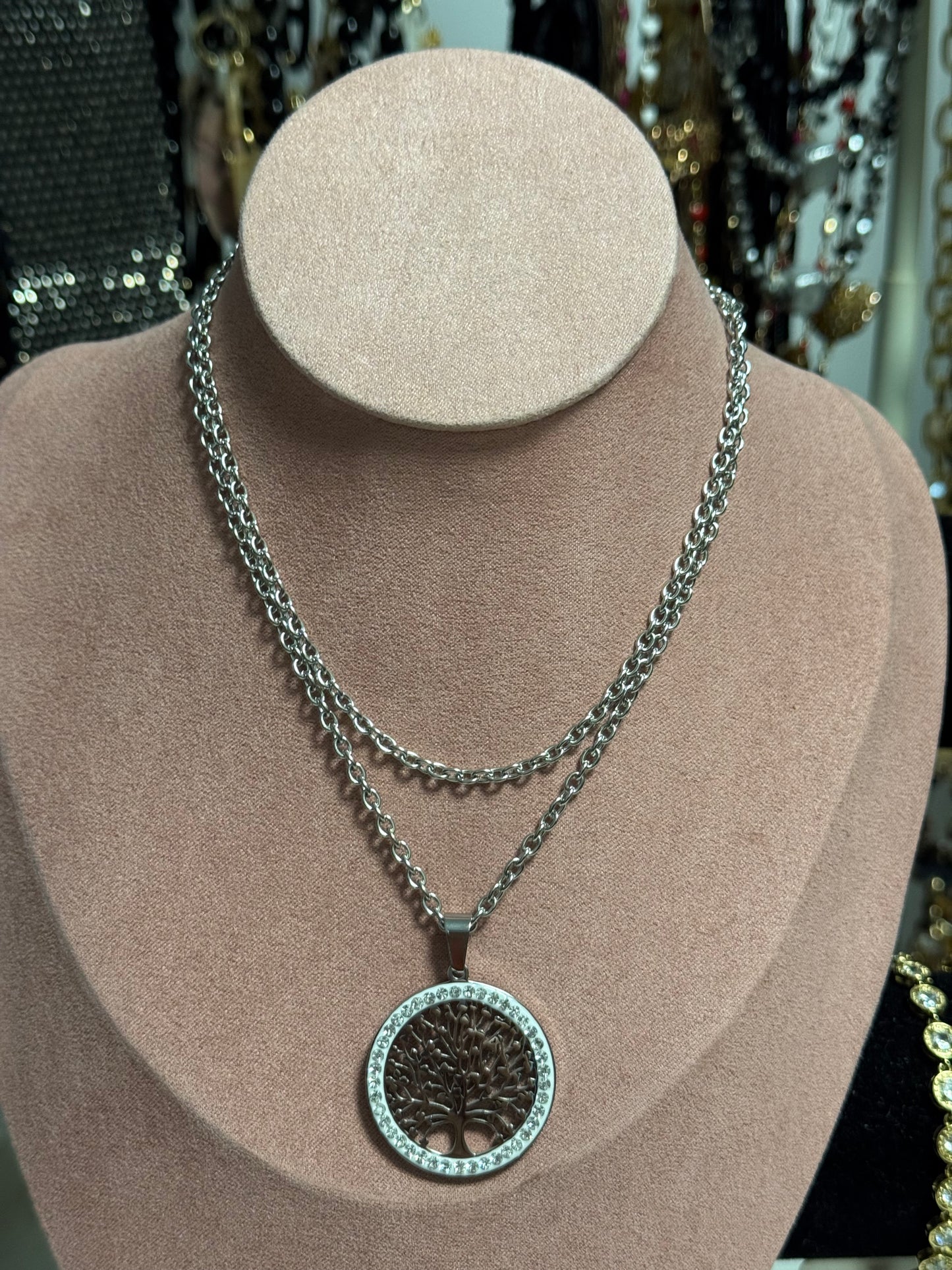 Collana ciondolo albero vita