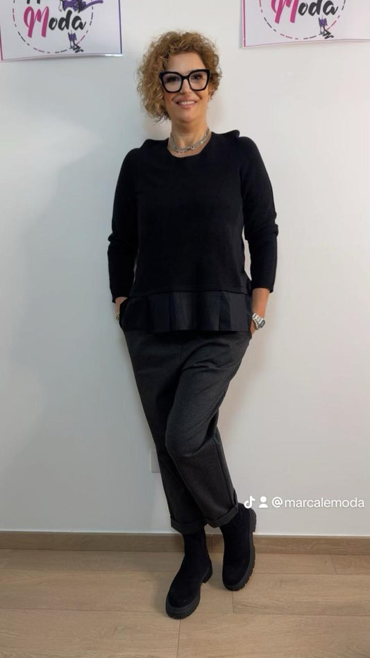 Casacca due tessuti Wendy Trendy ￼