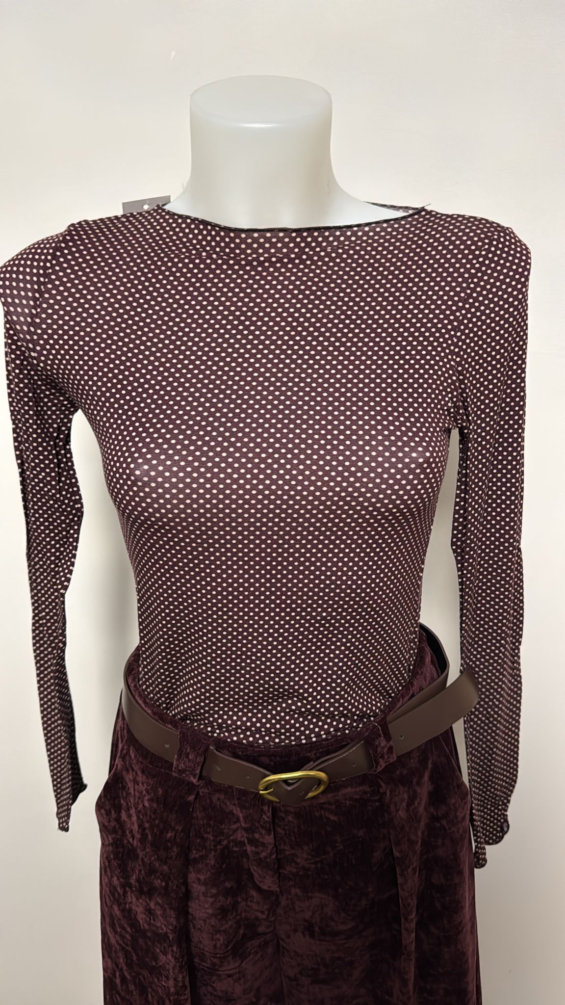 Sotto giacca in misto cachemere a poi