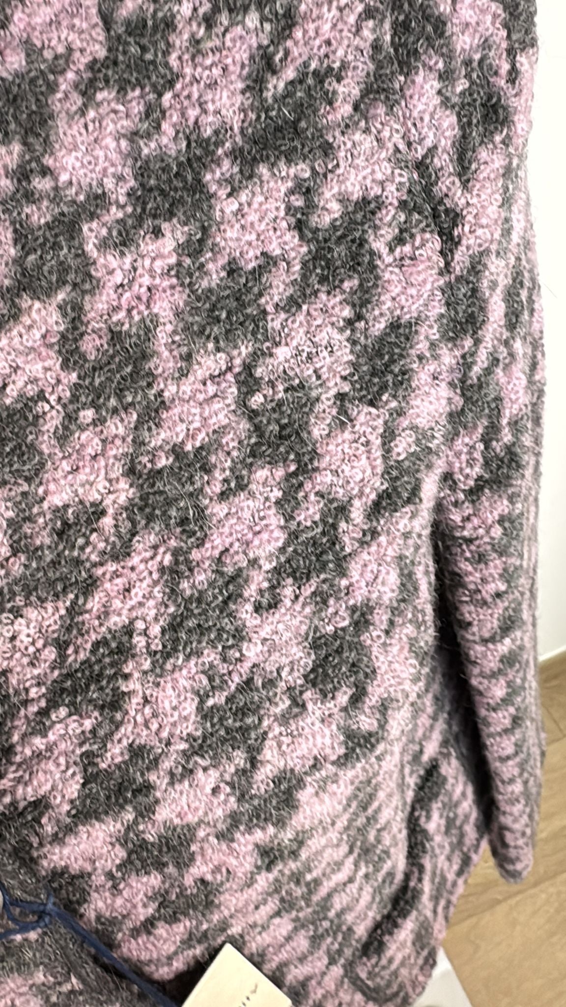 Giacca stile chanel in tessuto pied de poule