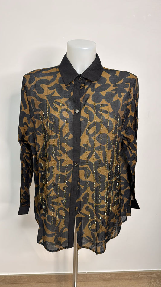 Camicia Vic fantasy strass