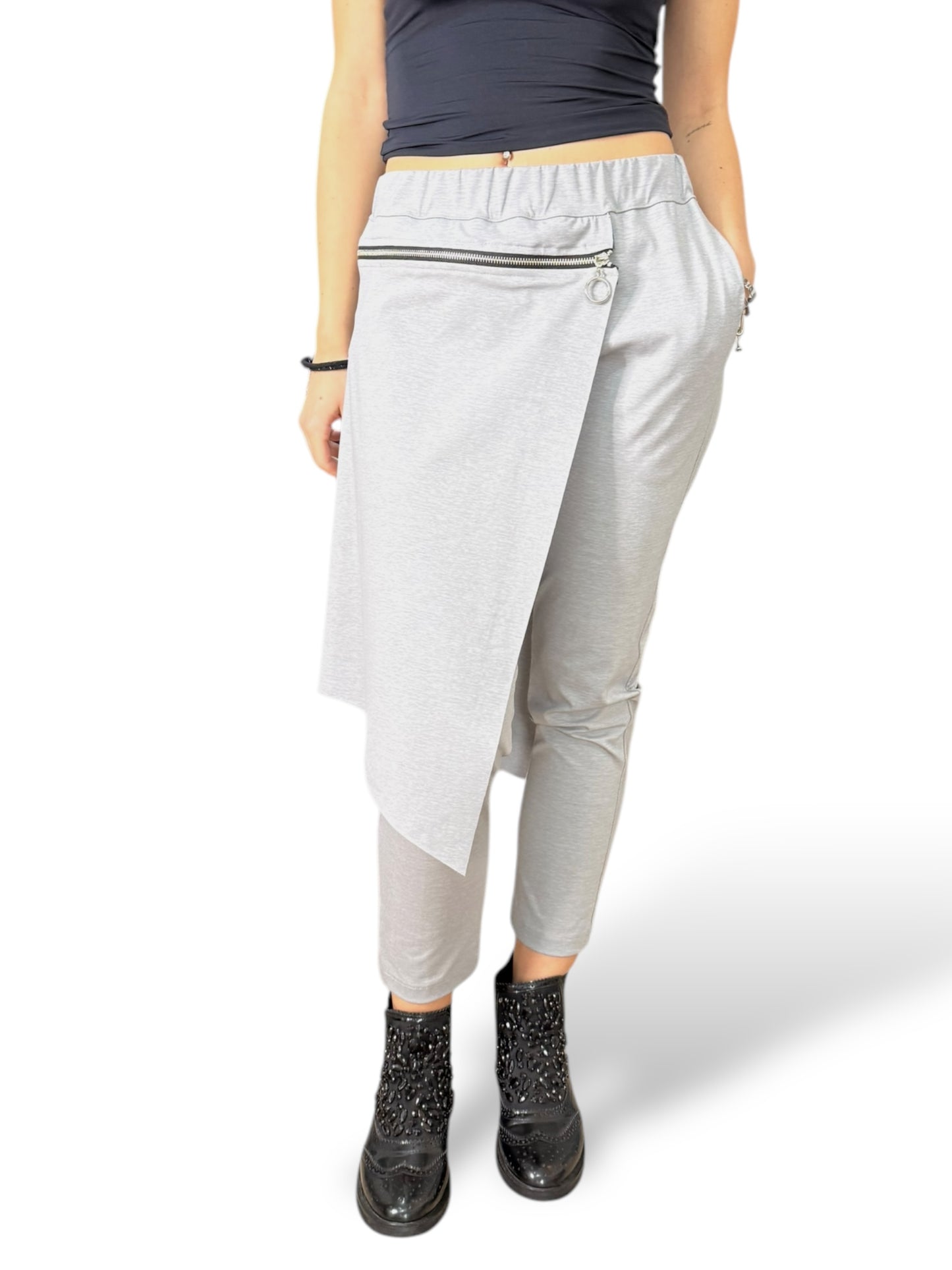 Sun Sun pantaloni slim fit elasticizzati con pannello removibile