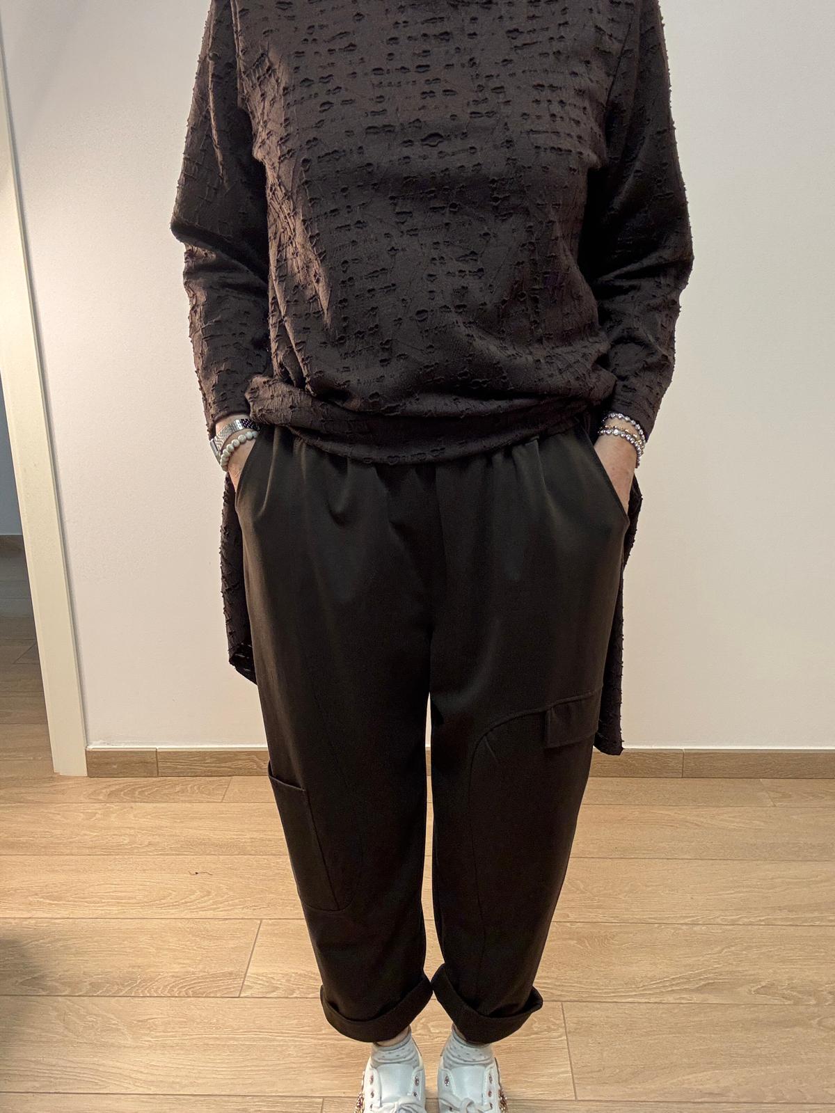 Pantaloni cargo in punto roma